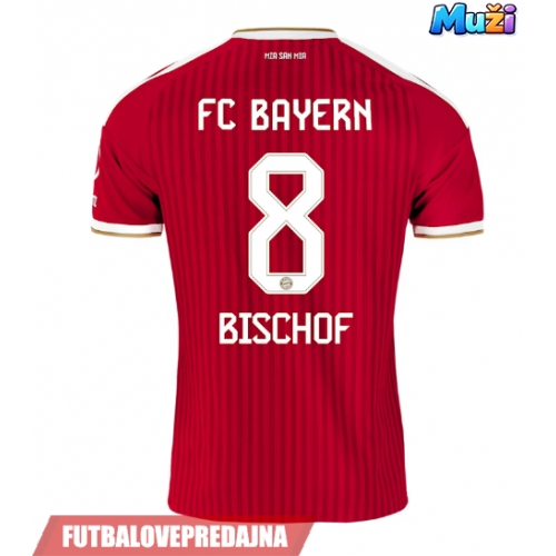 Lacne Muži Futbalové dres Bayern Munich Tom Bischof #8 2026-27 Krátky Rukáv - Domáci